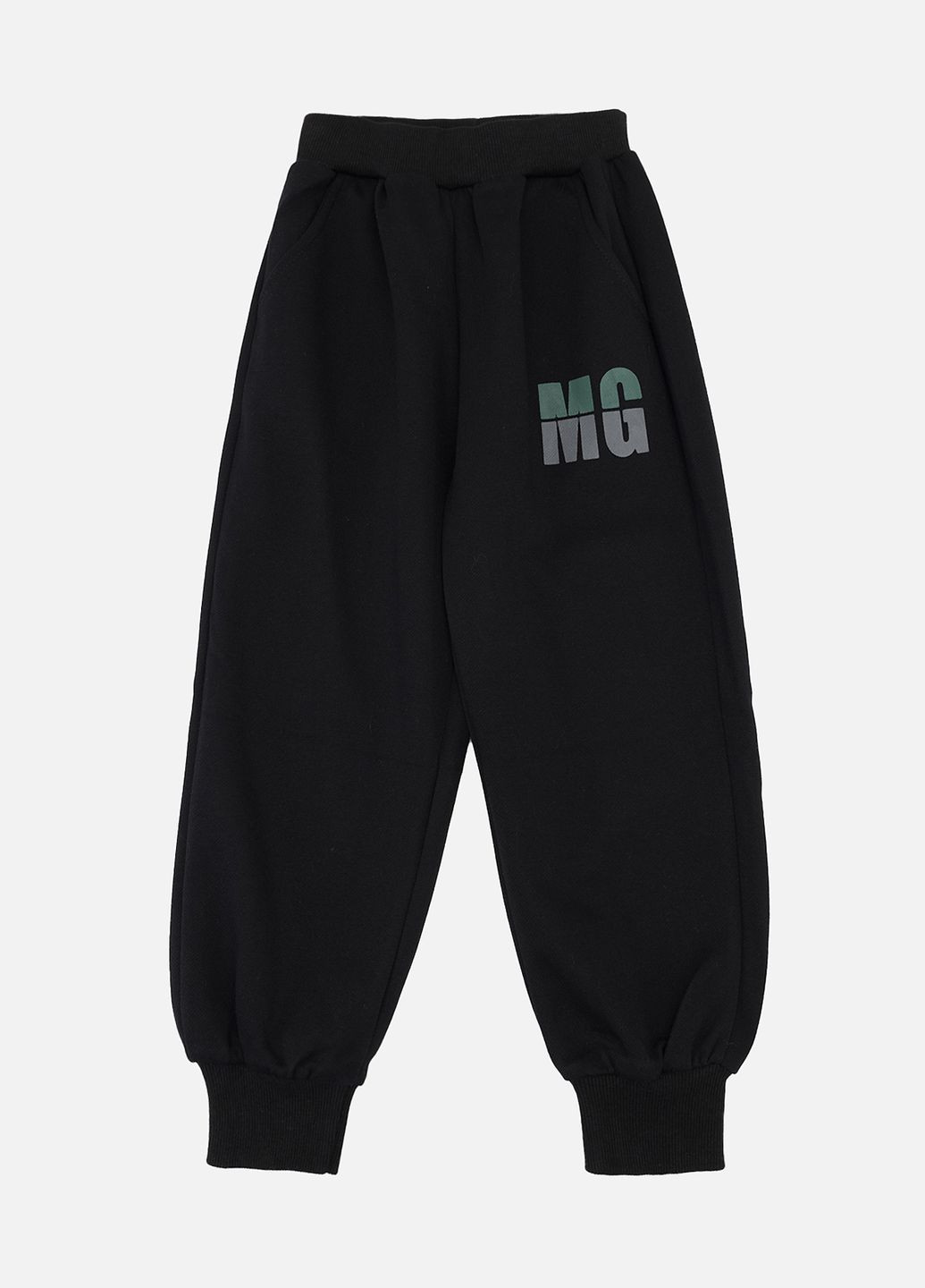 Черные демисезонные брюки Fengshuoda