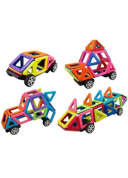 36 деталей Магнітний конструктор, дитячий 3Д конструктор, конструктор магнітний у валізі Digital (363831761)