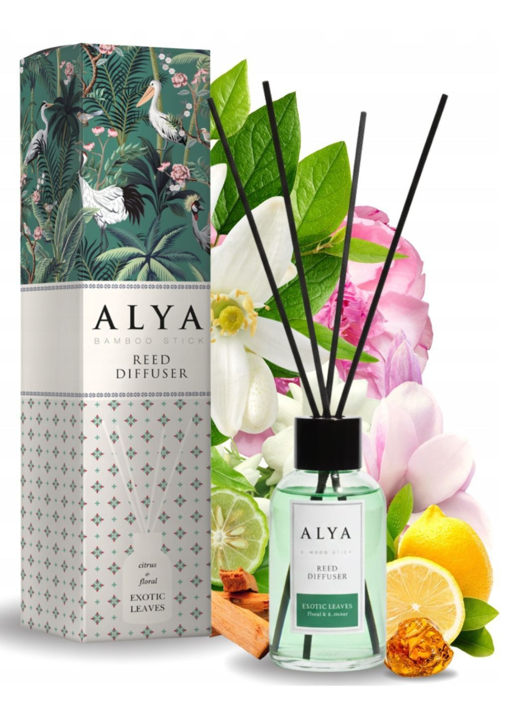 Аромадифузор Exotic Leaves 100 мл Alya (364936165)