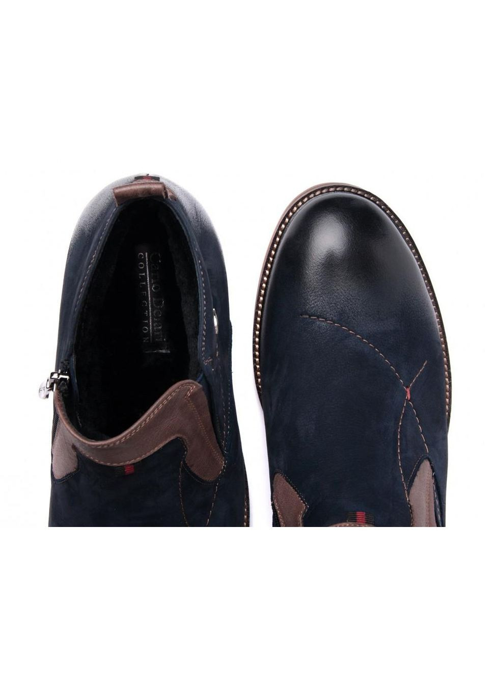 Черевики 7144102 45 колір темно-синій Carlo Delari (299170027)