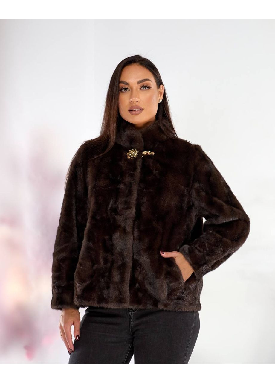 Полушубок из искусственной норки Hand Made (361680487)