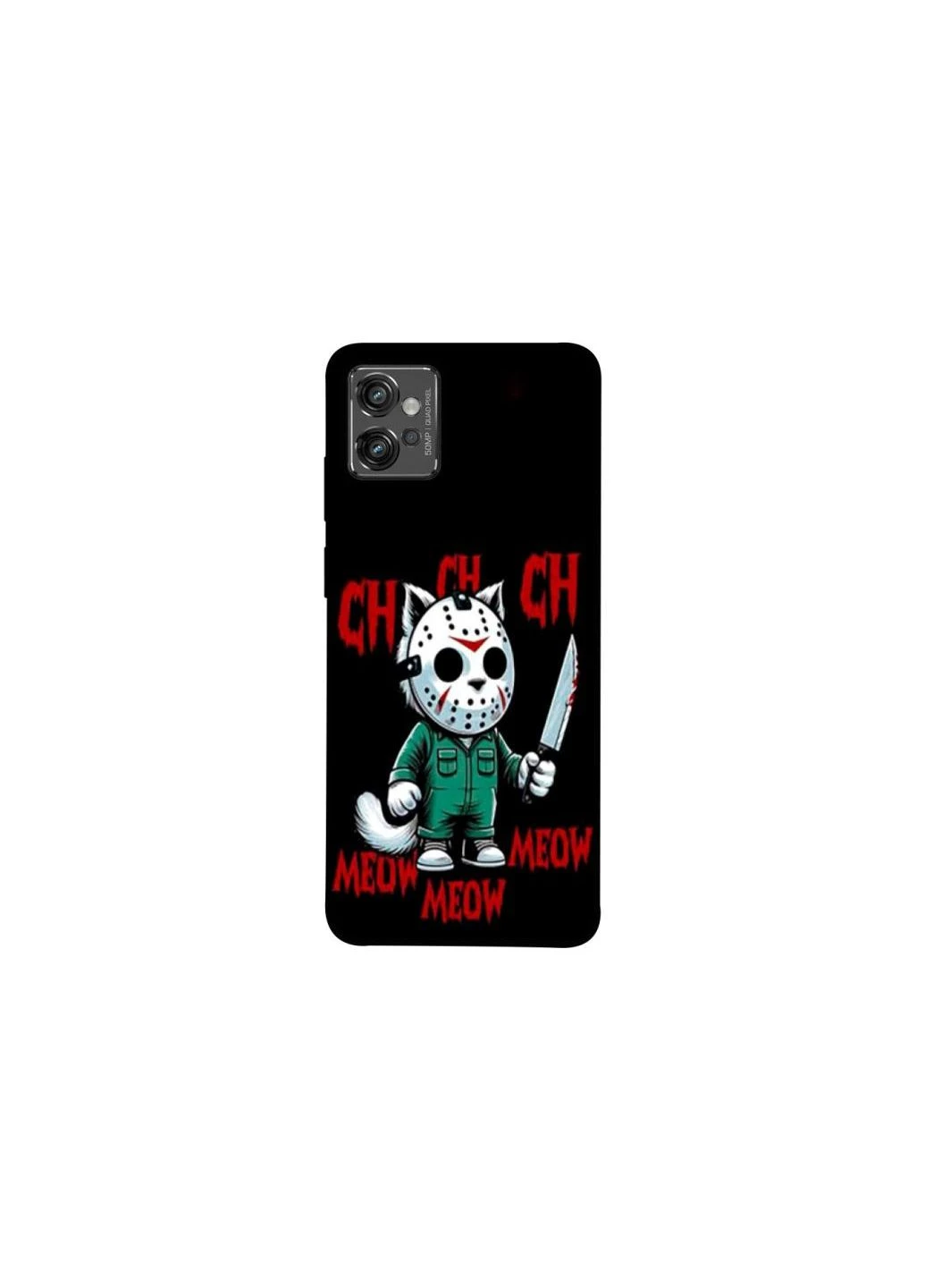 Чохол на Motorola Moto G32 Lucky Friday 13th Cat Frontalka (352226266)