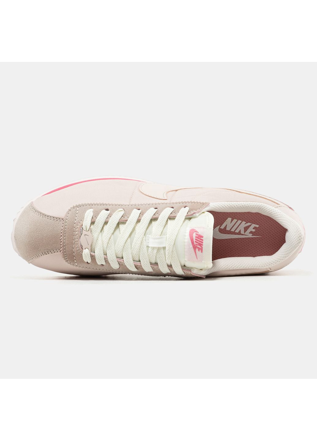 Кросівки жіночі No Brand Cortez Pink | Найк Кортез рожеві демісезони (365963557)