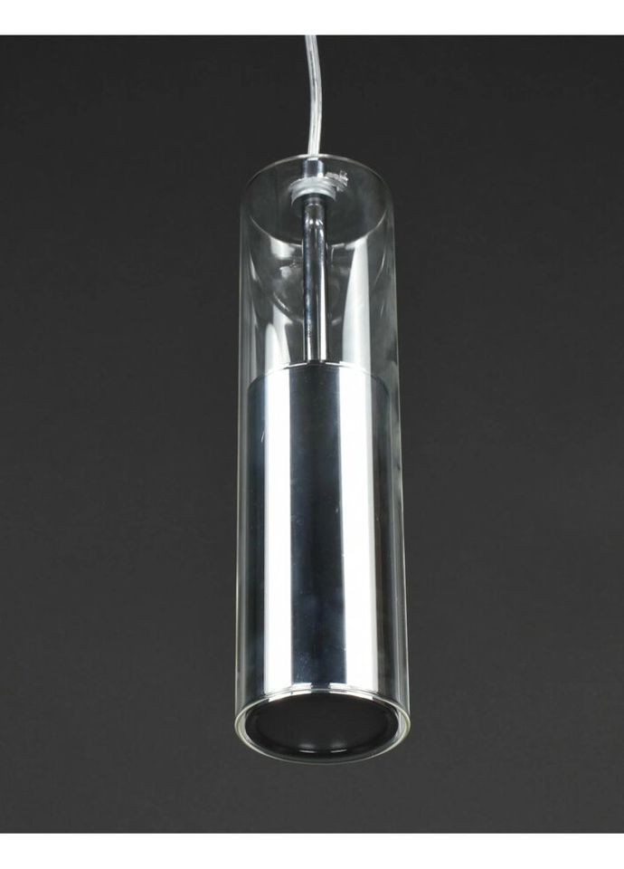 Люстра підвісна на 1 лампочку 27610 Хром 30-200х10х10 см. Sunnysky (324396543)