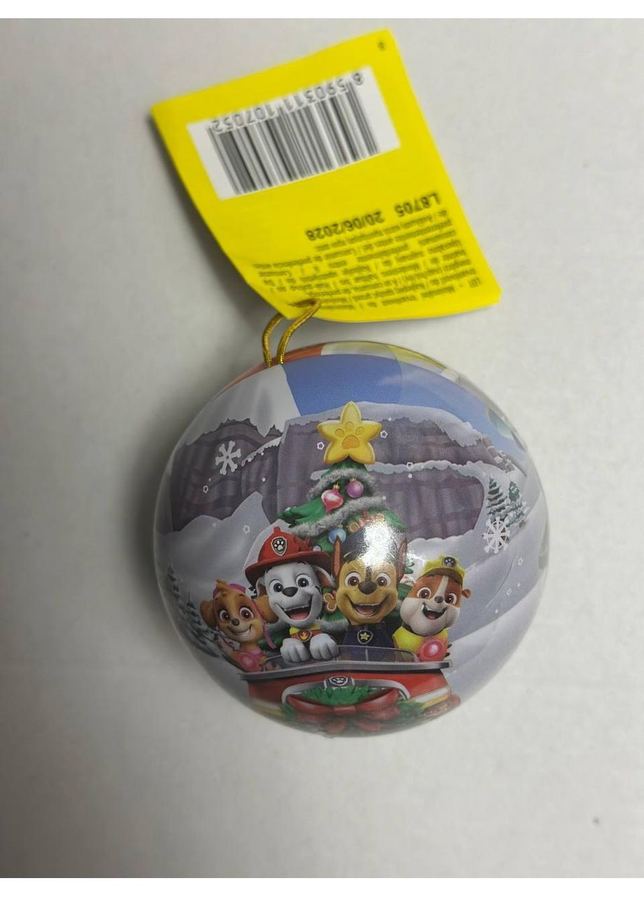 Пуля на елку Nickelodeon Щенячий Патруль с/б 35 г Paw Patrol (370162313)