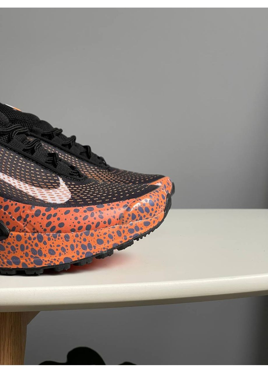 Кроссовки женские и мужские Nike Air Max DN safari black orange | Найк Аир Макс ДН черные оранжевые No Brand оранжевые демисезоны (361433178)