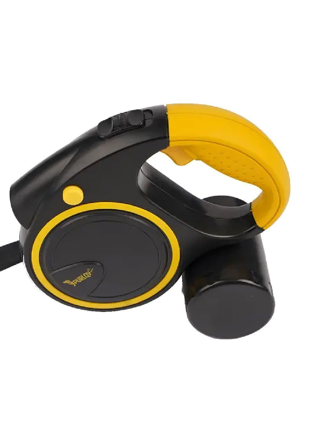 Автоматический поводок рулетка со светодиодным фонариком фиксацией ленты для собак весом 10–25 кг 5 м (481461-Prob) Unbranded (362064508)