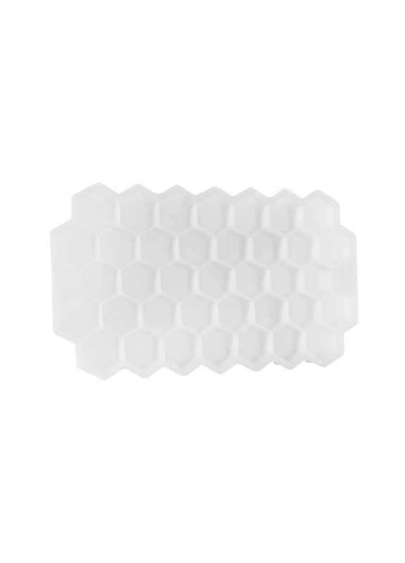 Силіконова форма Соти White ємність для льоду 12 шт. Cumenss (352012287)