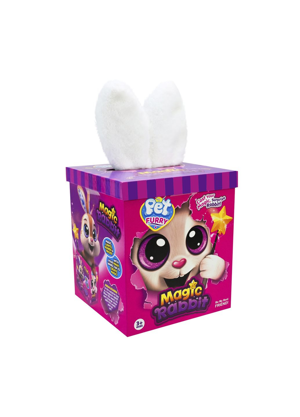 М'який інтерактивний кролик колір різнокольоровий ЦБ-00278827 No Brand (333427016)