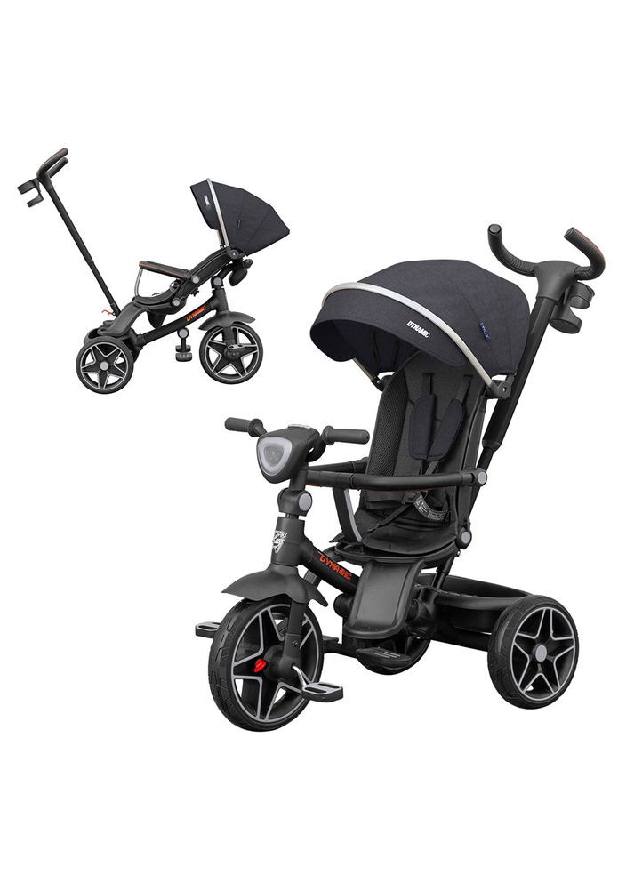 Велосипед трехколесный DYNAMIC T-3810 BLACK /1/ Tilly (362581549)