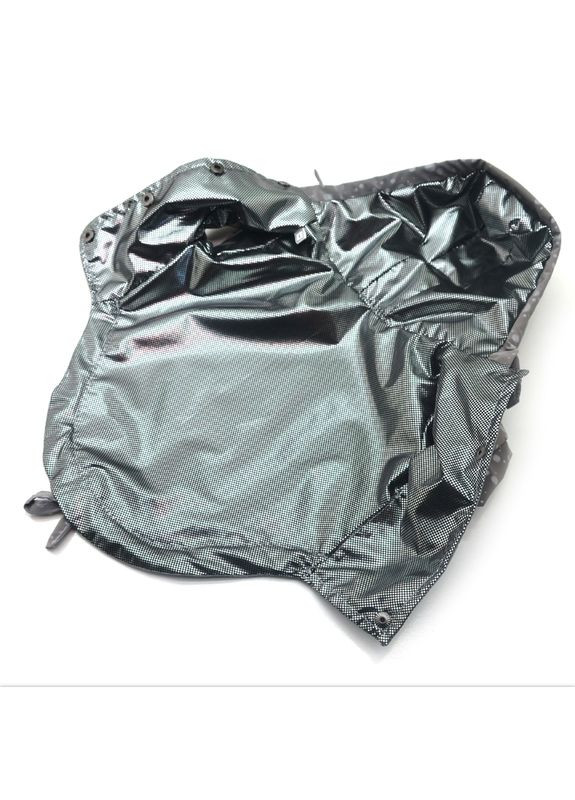 Вітровка куртка для собак малих порід Сімба з капюшоном сіра міні 21х38 см Zoo-hunt (280851452)