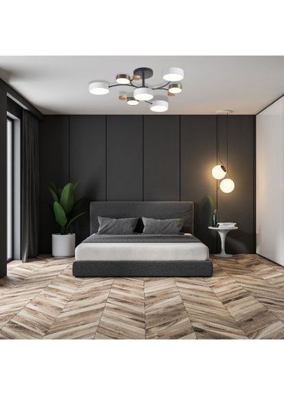 Светодиодная накладная люстра AL6197ARD SCANDY 70Вт Ardero (365651968)