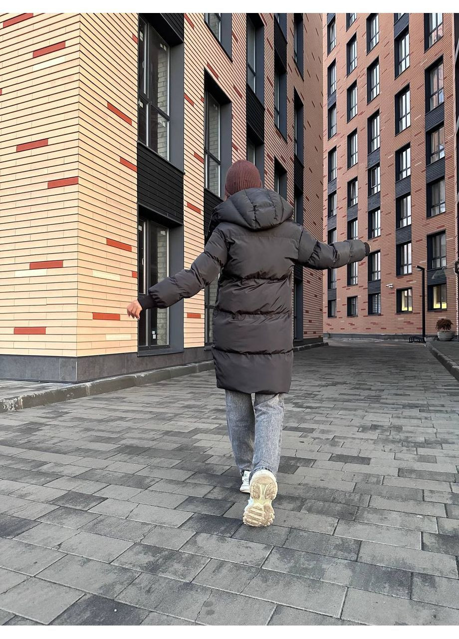 Черный зимний Пуховик Vakko