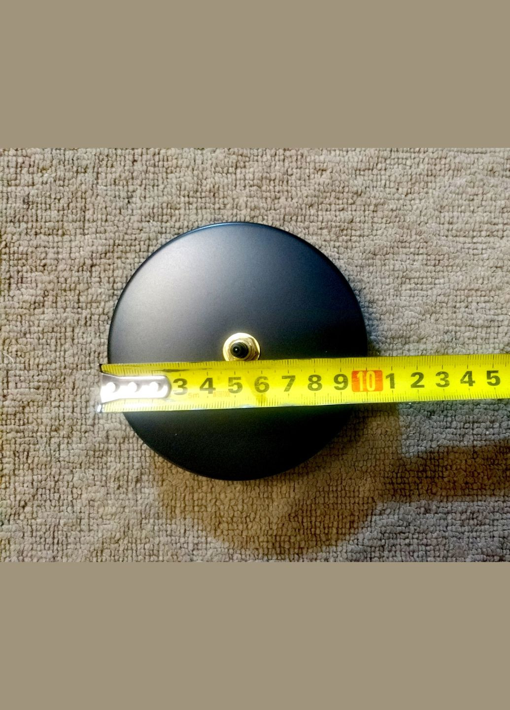 3D Годинник настінний чорний до 1 метра Арабські цифри серця Б230-37 No Brand (302242355)