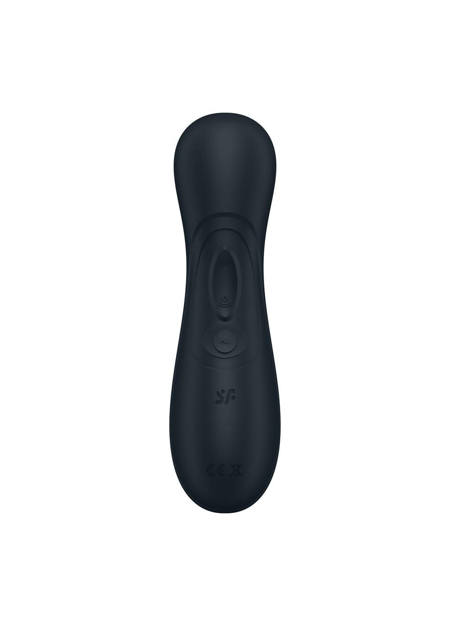 Вакуумный клиторальный стимулятор Pro 2 Generation 3 with Liquid Air Connect App Dark Grey Satisfyer (303882987)