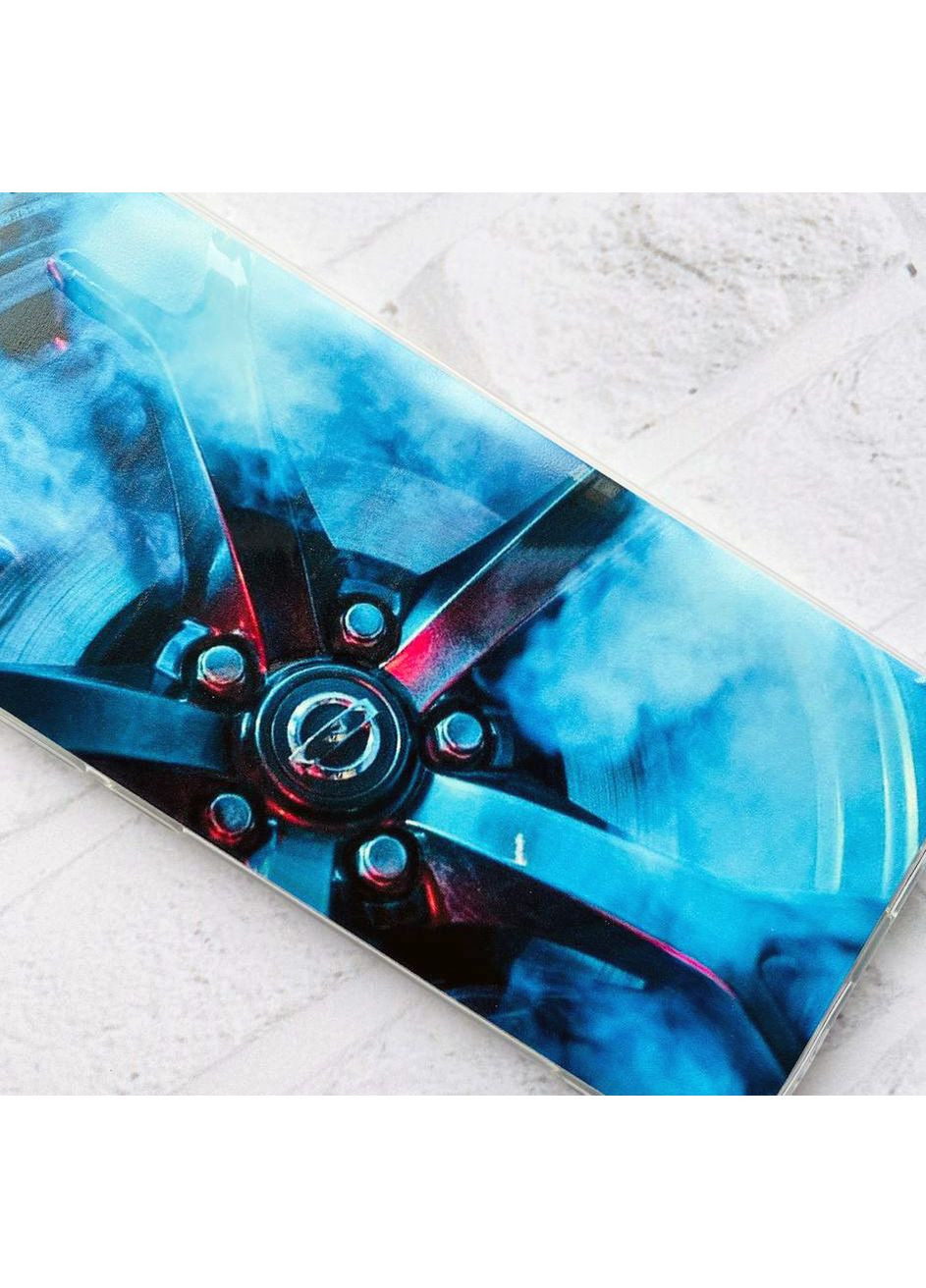 Чехол с утолщёнными углами на Xiaomi Redmi 14C / Poco C75 Авто. Колесо (принт 240) Creative (355395690)