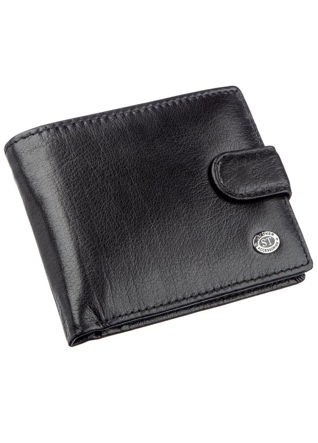 Чоловічий шкіряний портмоне 11х9 см st leather (288047749)