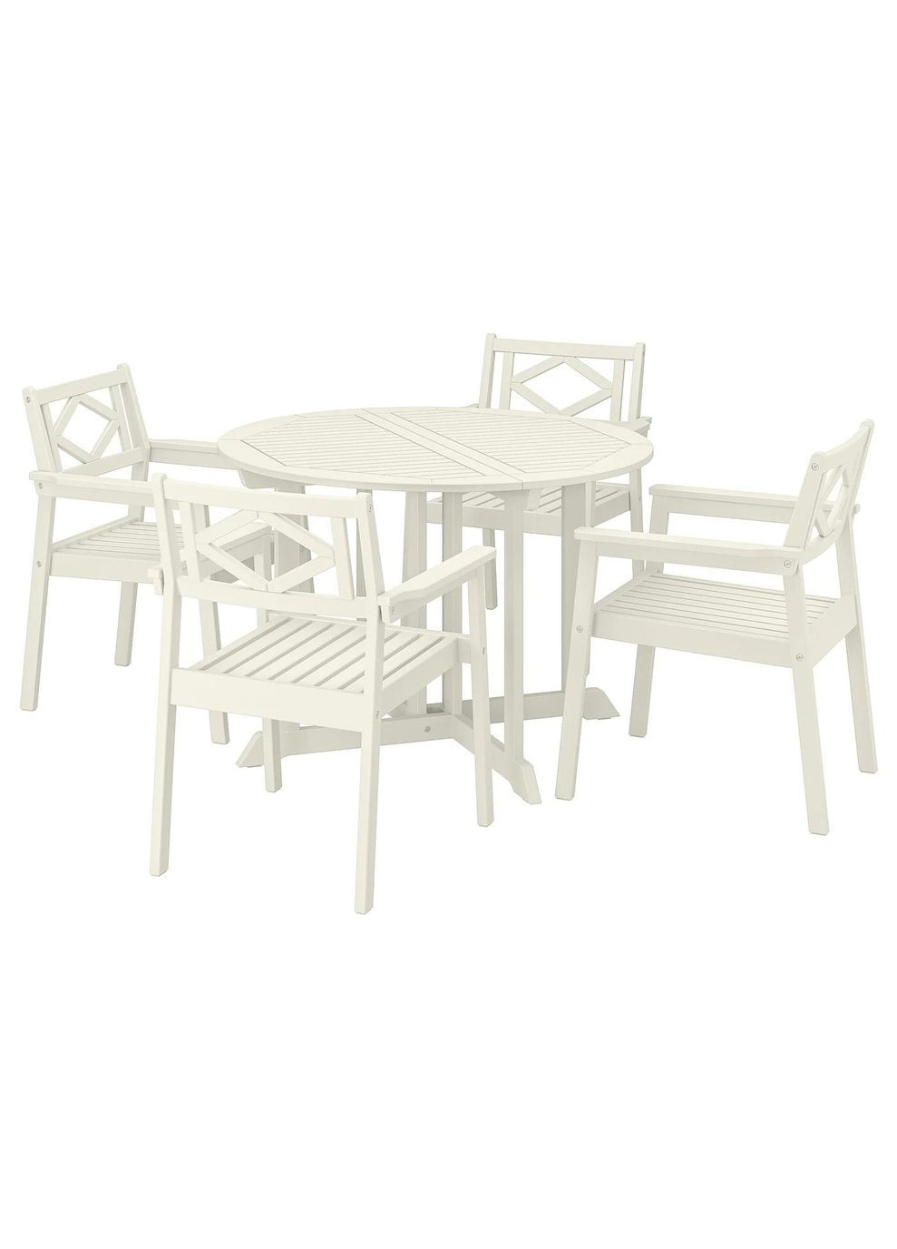 Стол + 4 стулья с подлокотниками. ИКЕА BONDHOLMEN (s19549834) IKEA (293242052)