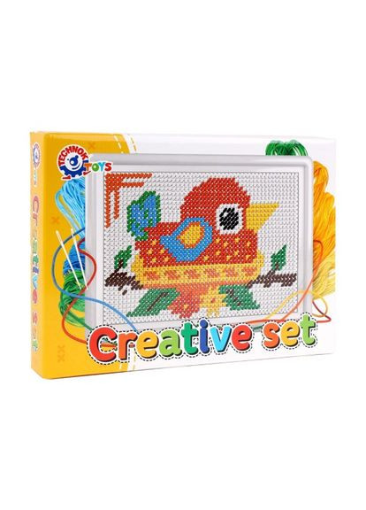 Игрушка для детского творчества "Вышиваночка ", Технок арт.6313TXK Набор для творчества. No Brand (313286384)