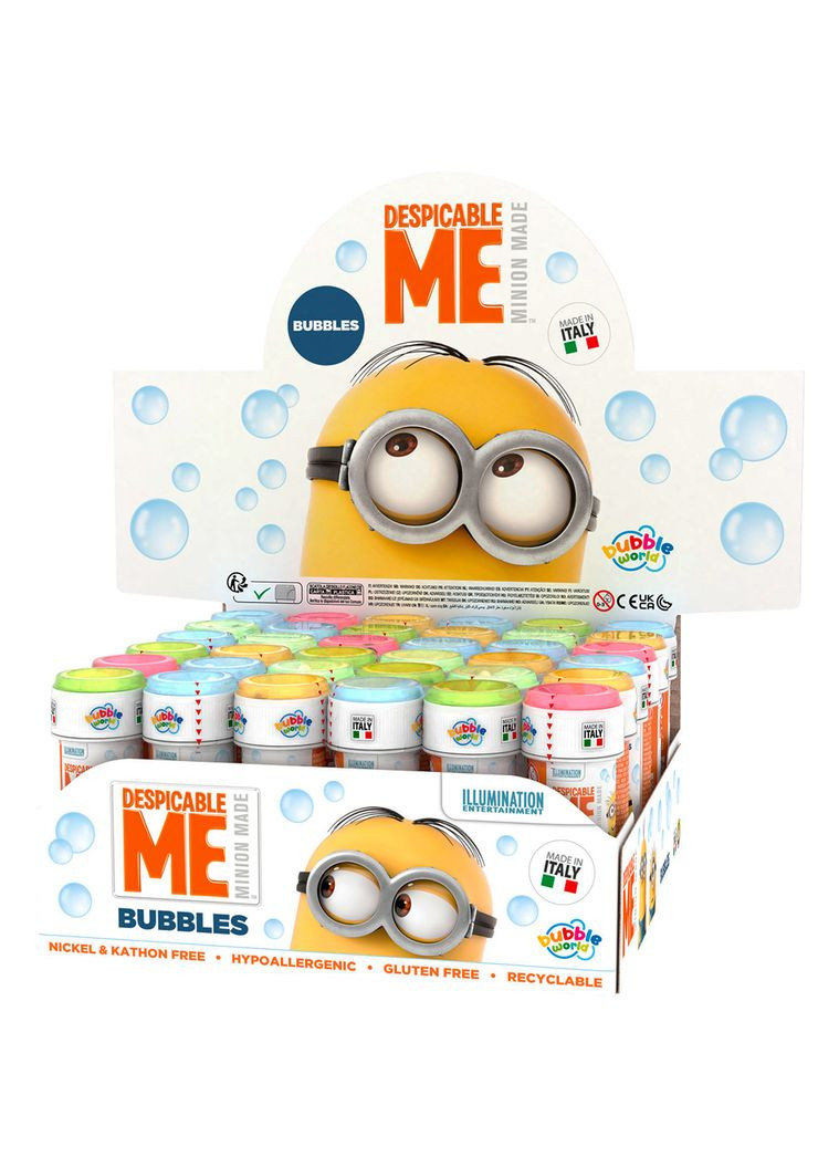 Мыльные пузыри Миньоны, 60 мл () Dulcop Bubble World 103001110074 (333801762)