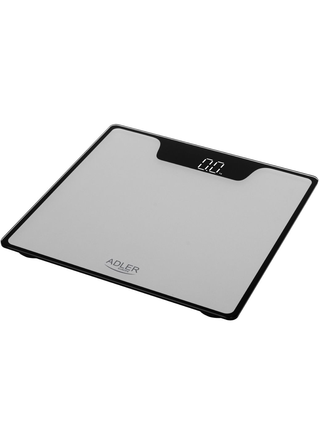 Ваги напольні AD 8174 silver електронні/ 180кг/ 2хААА/ автовимкнення Adler (360394476)
