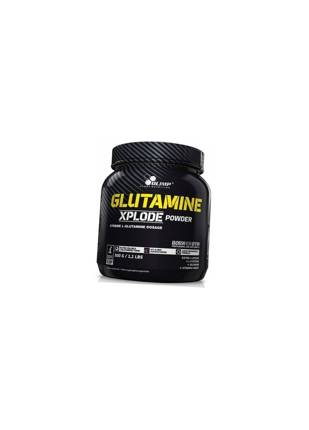 Амінокислота Глютамін, Glutamine Xplode, Nutrition 500г Ананас (32283001) Olimp (322724863)