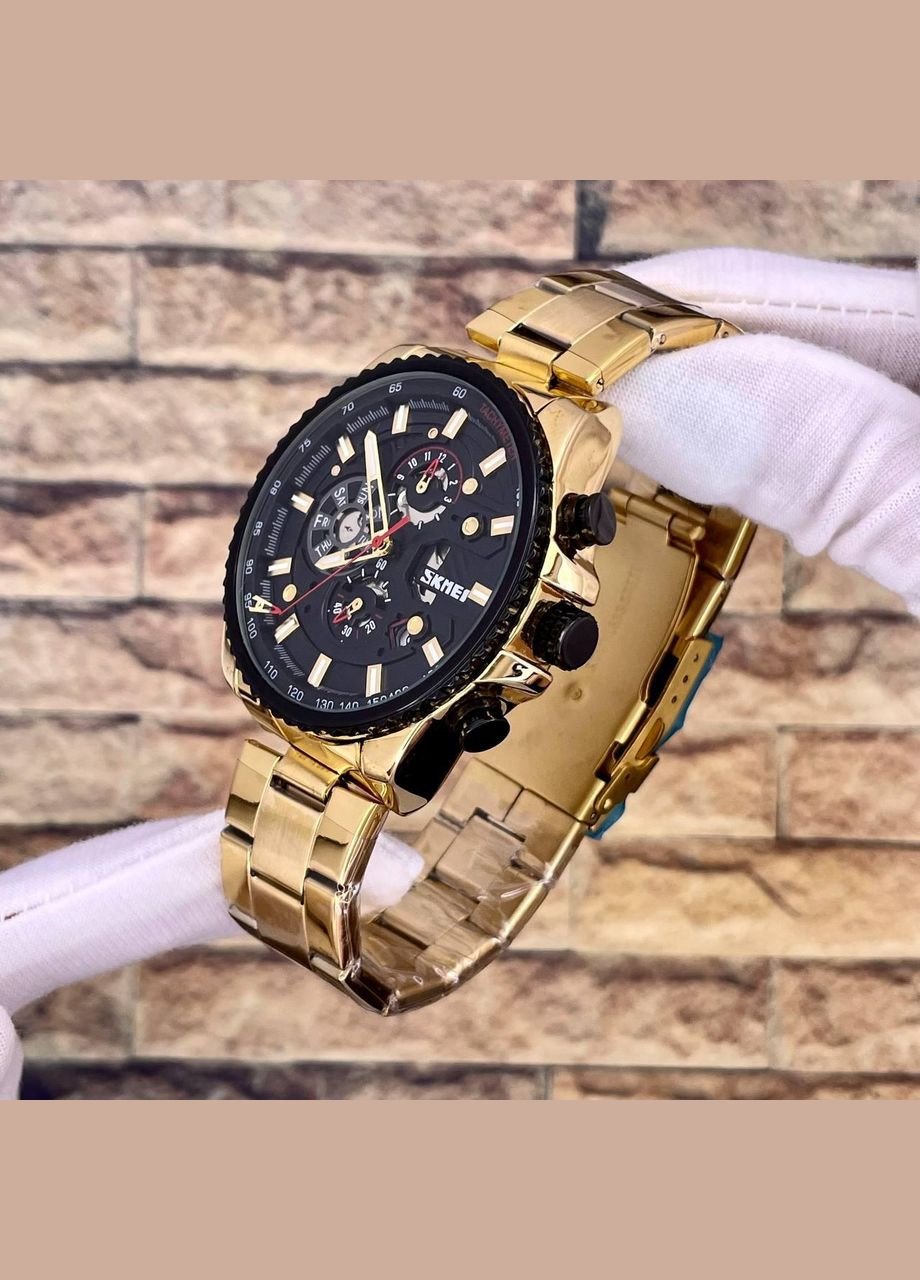 Наручные часы механические M023GD Gold PTR Skmei (317595302)