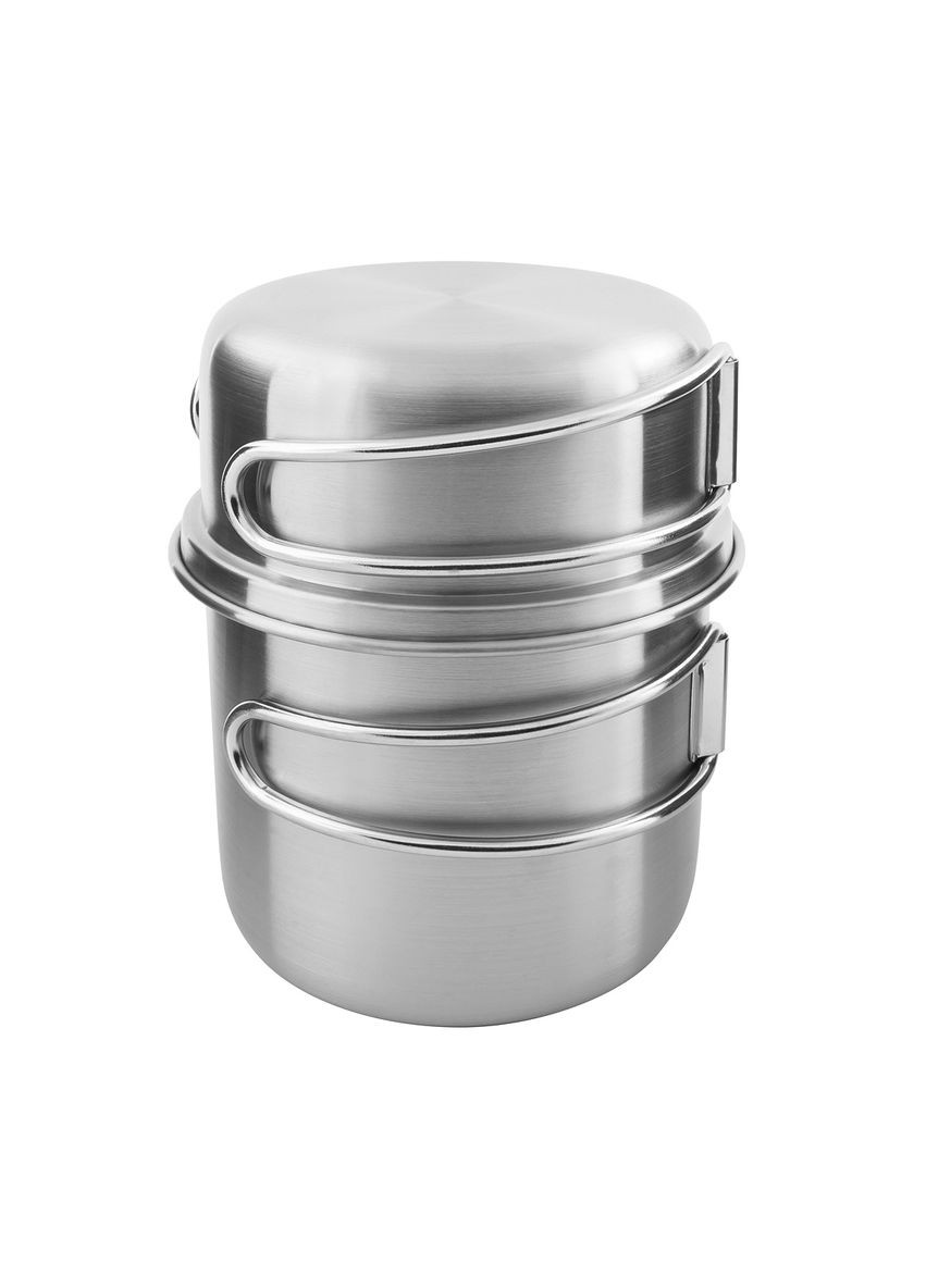 Набор кружек Handle Mug 500 Set Серебристый Tatonka (278272422)