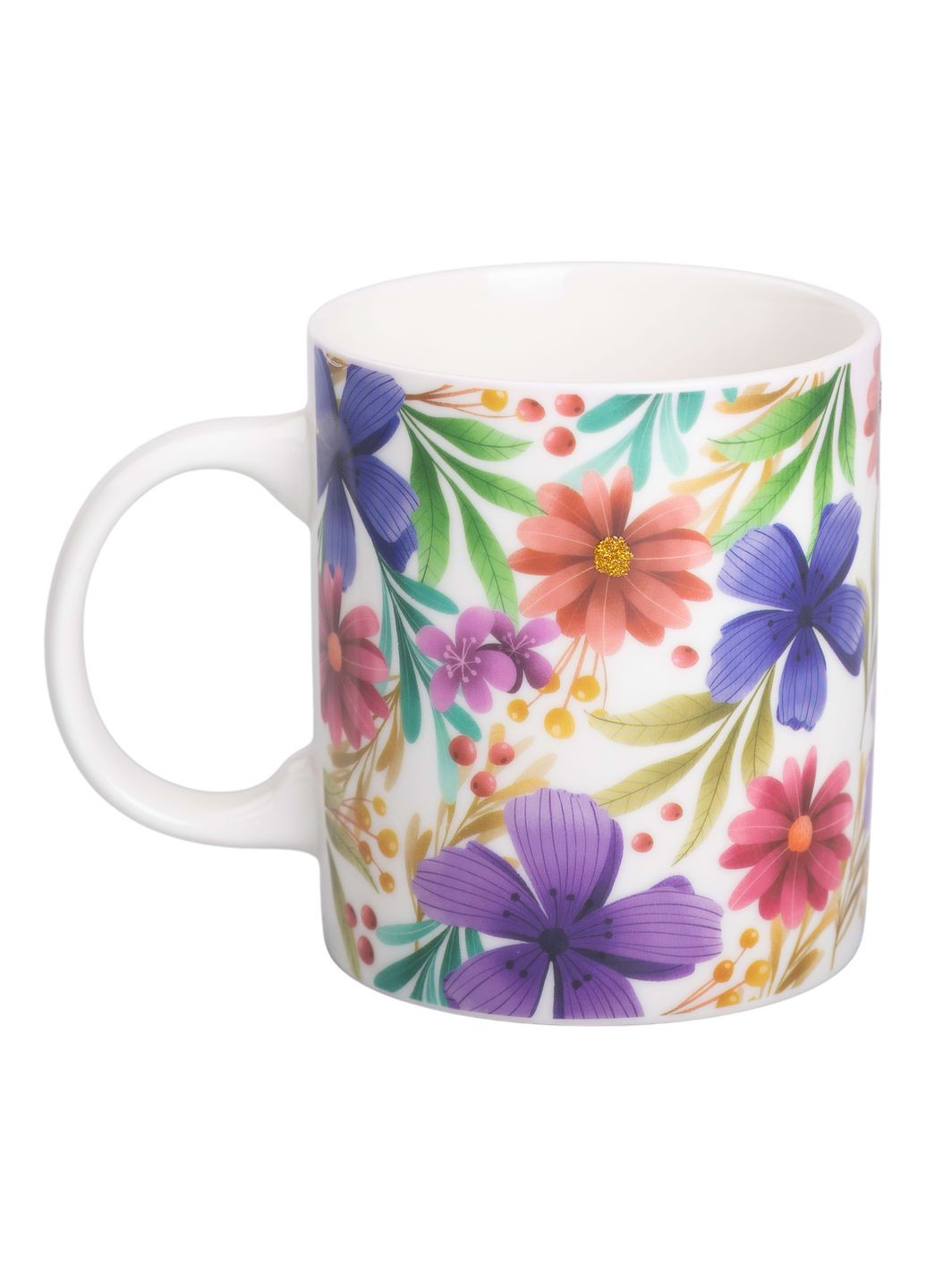 Чашка керамічна 400 мл, фіолетовий Liling Rongxiang Ceramic RX-N240472V No Brand (360977774)