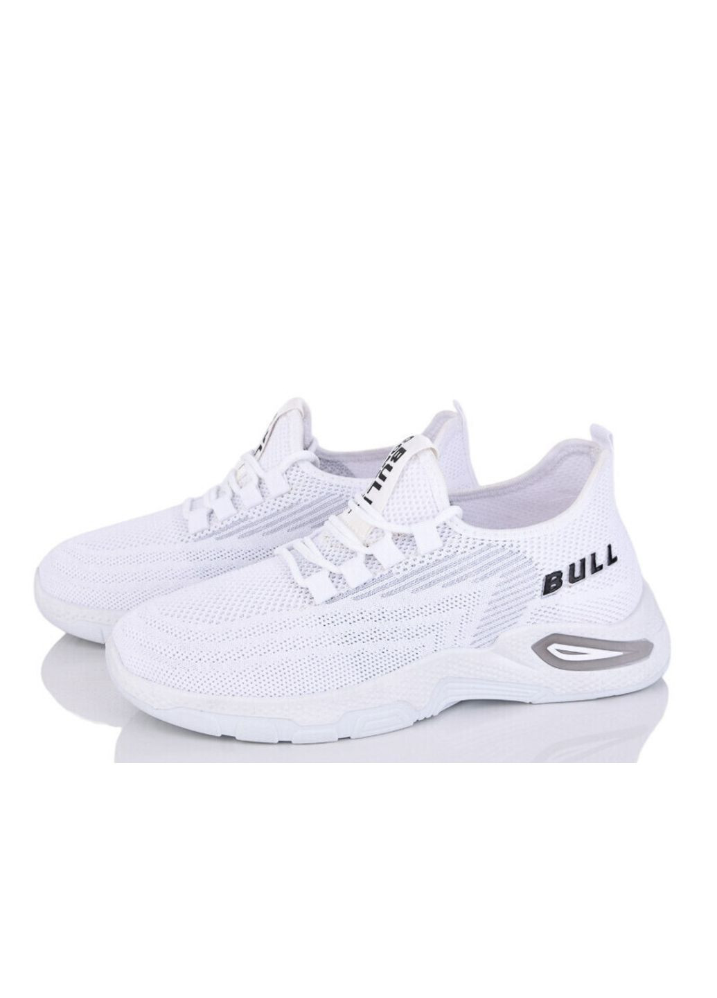 Кросівки жіночі BULL тканинні білі літо (330982616)