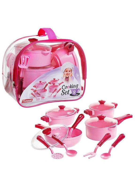 Игровой набор посуды Cooking Set Юника 71726, 9 предметов Юніка (322338180)