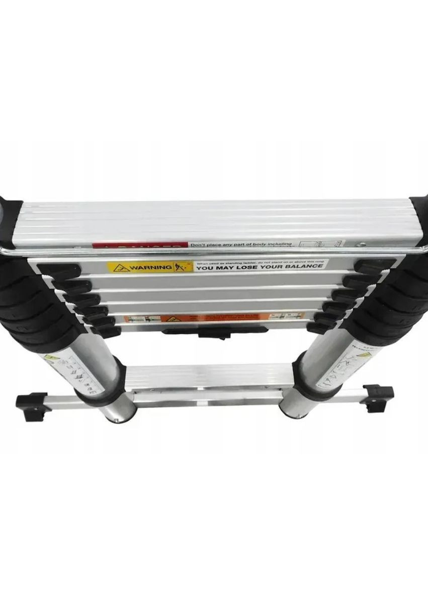 Лестница-стремянка алюминевая cкладная до 150 кг высота 5,8 м (2104618853) No Brand (370605079)