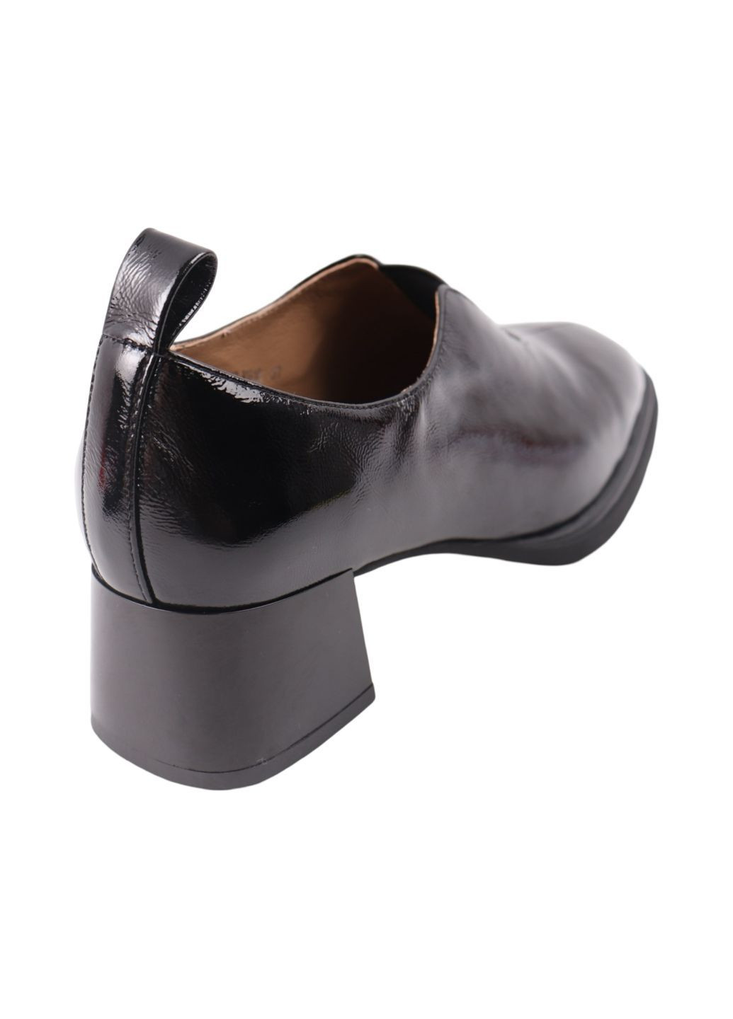 Molka Туфли женская черные натуральная лаковая кожа черный з, турция — (300775594)