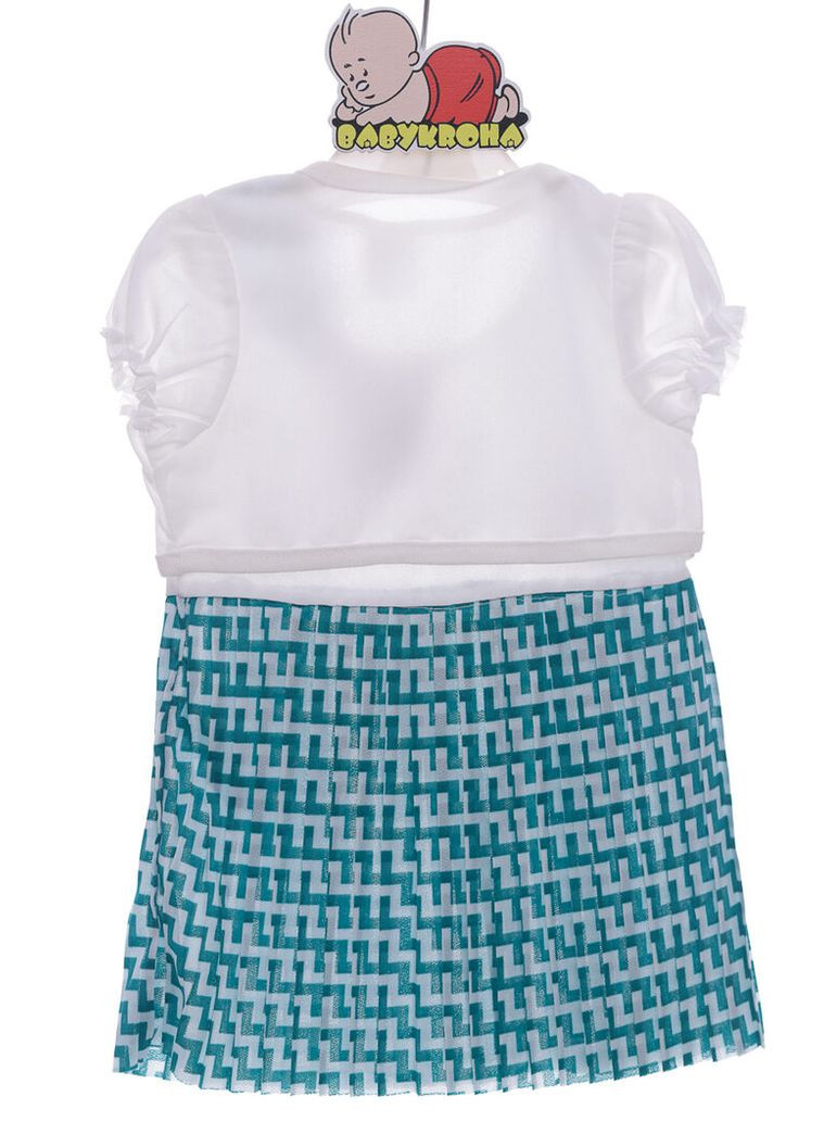 Зелена сукня літня шифонова з болеро і з сумкою зелена 86 см (38323) BABYKROHA (323469890)