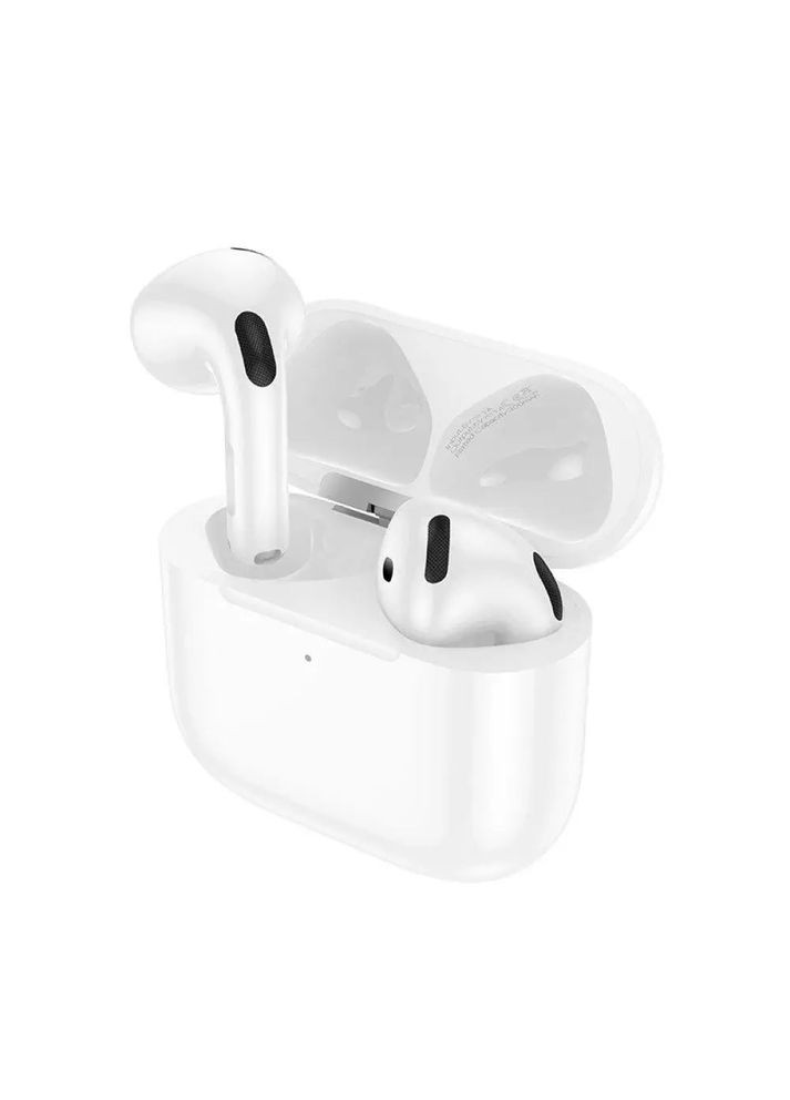 Бездротові навушники Bluetooth 5. вставні для музики та дзвінків білі Hoco 4 (372459756)