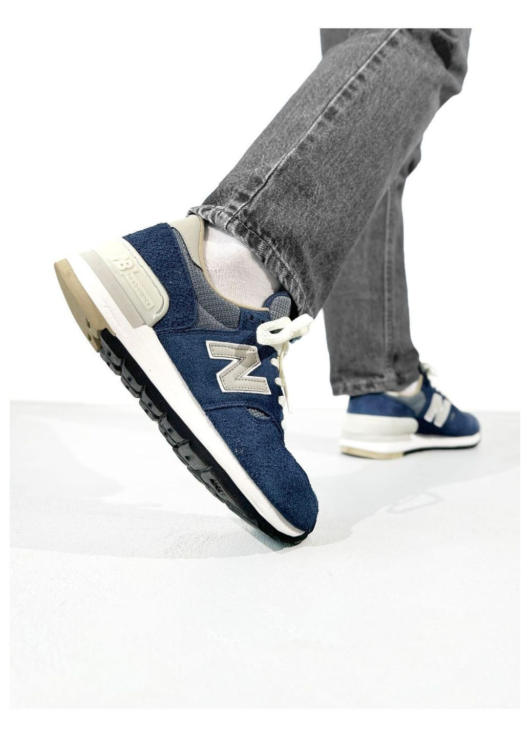 Синій кросівки new balance No Brand 990 V1 x Carhartt Blue