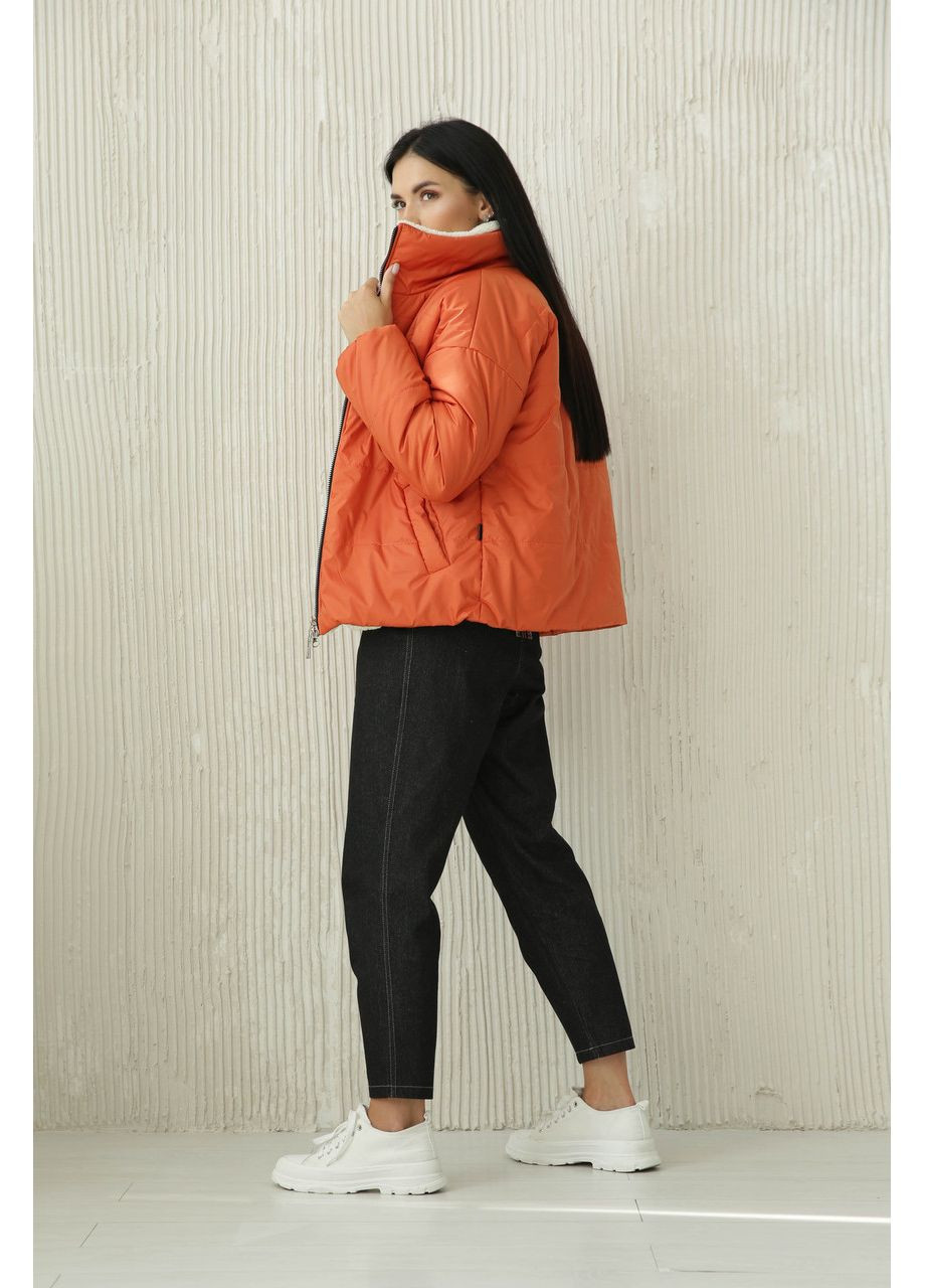 Помаранчева демісезонна помаранчева куртка єврозима Seventeen
