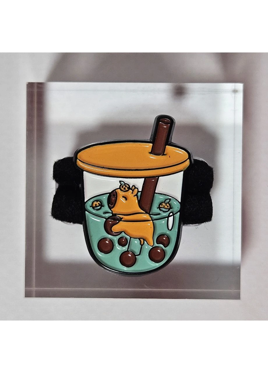 Металевий значок «Bubble tea» No Brand (389027288)