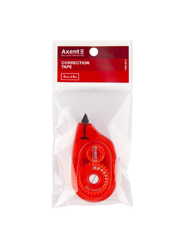 Корректор ленточный 5ммх6м, бордовый (1) (48) 7009-05 Axent (322498425)