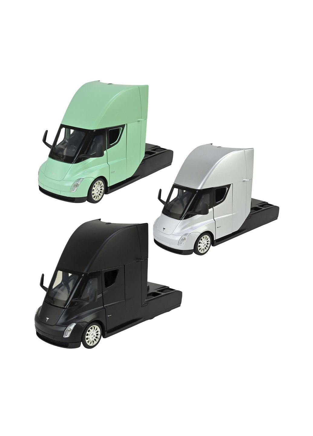 Машина металлическая модели Tesla Semi Truck цвет разноцветный ЦБ-00287838 АВТОПРОМ (368824326)