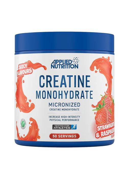 Креатин моногідрат Creatine Monohydrate 250g (Strawberry Raspberry) Applied Nutrition (339680307)