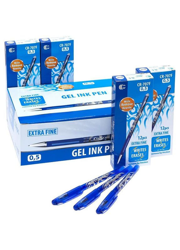 Ручка "С" "пише-стирає" синя CR-707F Color-it (328065861)