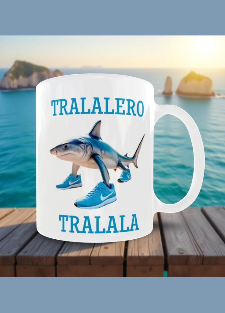 Чашка Тралалеро тралала 330 мл. No Brand (365833413)