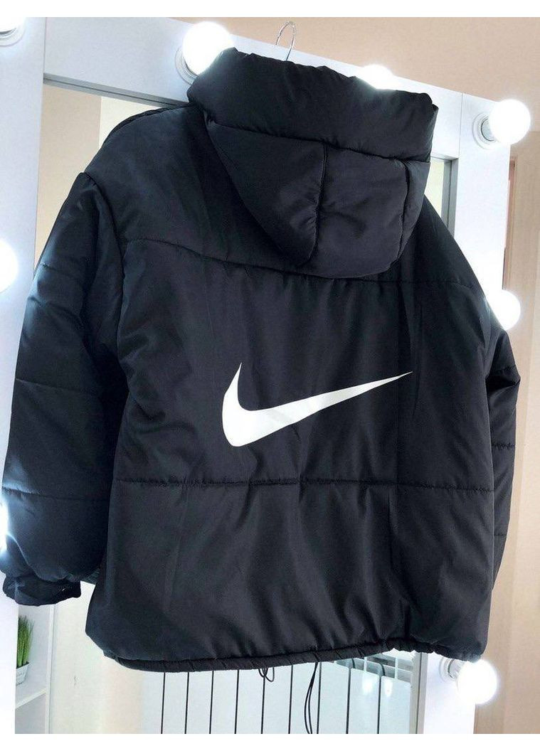 Чорна зимня жіноча куртка євро - зима Avanti