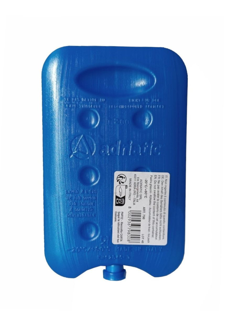 Акумулятор холоду пластиковий Т200, синій Adriatic (329407521)