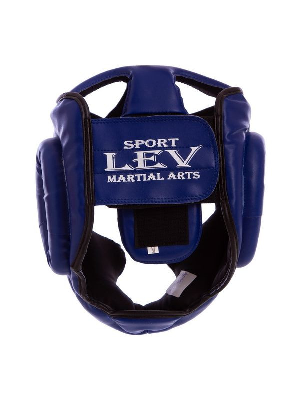 Шлем боксерский с полной защитой LV-4294 Синий (37423004) Lev Sport (296687436)