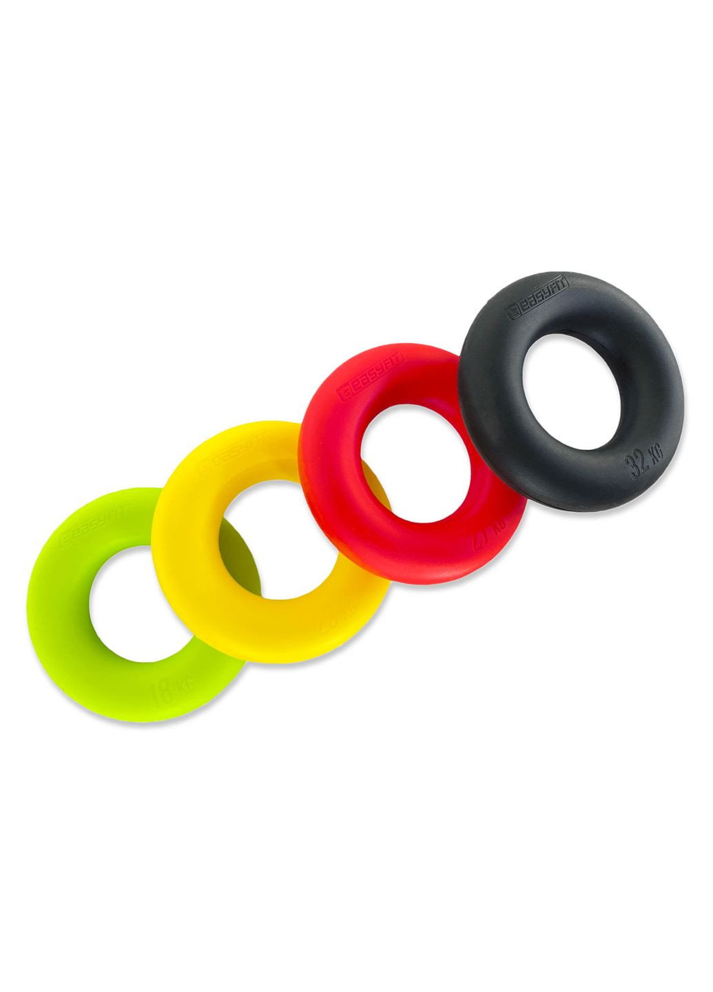 Еспандер кистьовий кільце Ring 27 кг червоний EasyFit (345714698)