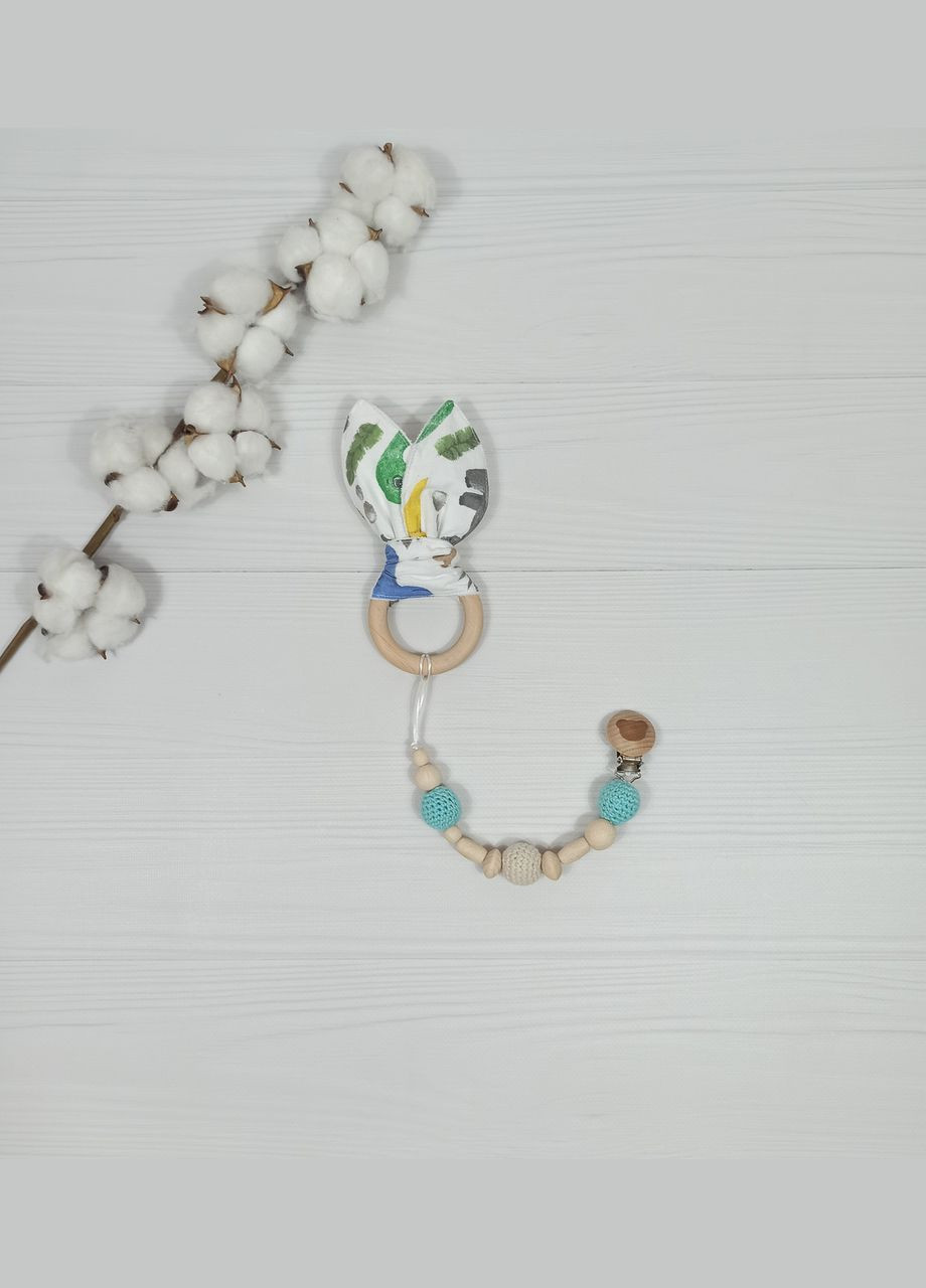 Набір для новонародженого: подушка, пелюшки і гризункць a.l.babybox Лисички на кульках No Brand (311656178)