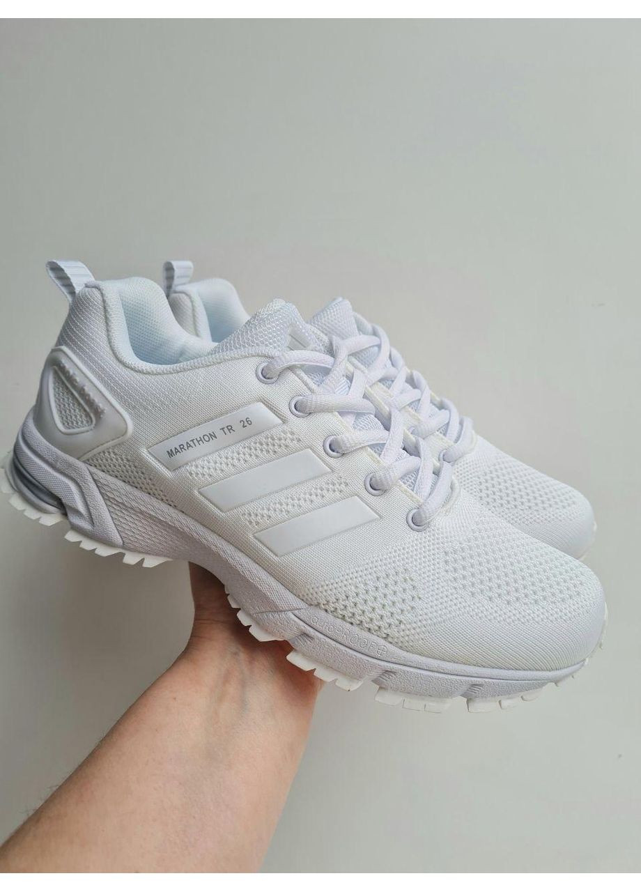 КРОСІВКИ ЖІНОЧІ ADIDAS MARATHON TR WHITE АДІДАС No Brand білі демісезони (367178174)