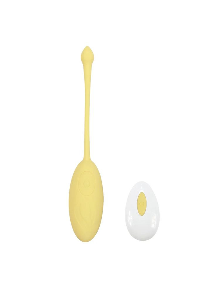 Віброяйце Jump Egg Lush вібратор на пульті з USB зарядкою під трусики для клітора Focus (303878676)